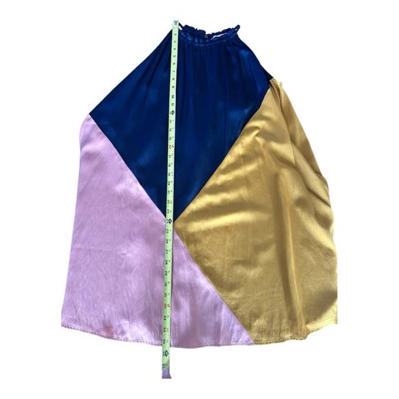 LOFT Plus Colorblock Halter Swing Dress SP - Picture 6 of 10